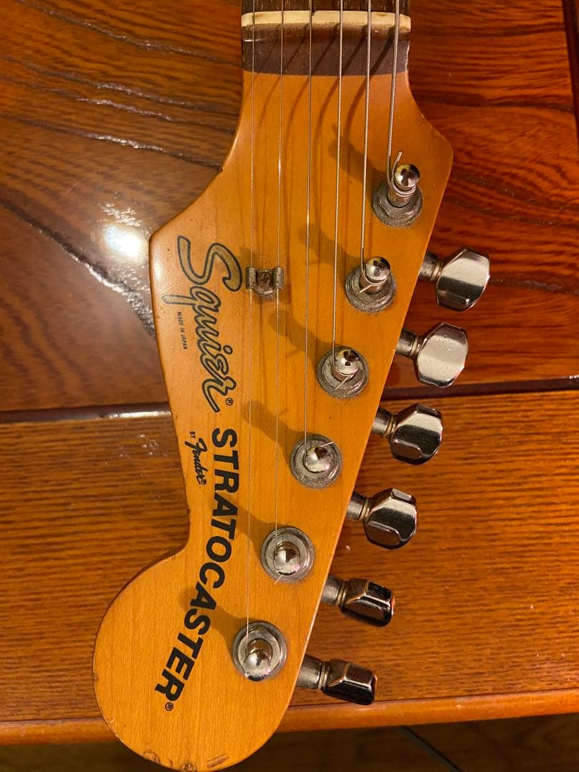 Squier fender japanストラトキャスター Eシリアル