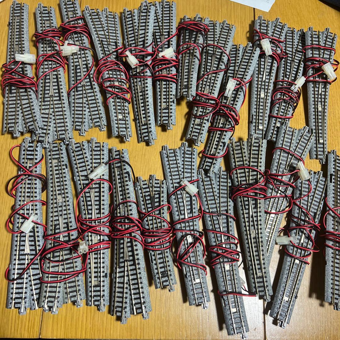 Nゲージ 切り替えレール 23本セット