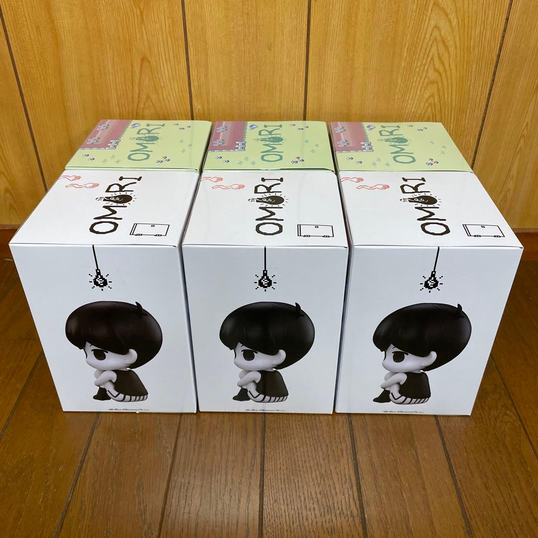 OMORI おすわりフィギュア　オモリ/バジル　2種6個セット