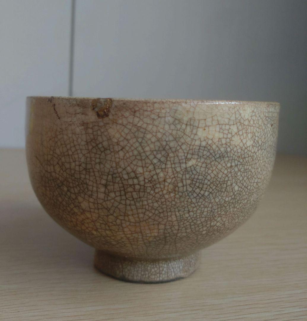 【伝世　古萩　江戸初期】李朝　高麗青磁　青井戸　茶盌　茶碗　李勺光　李敬　桃山陶