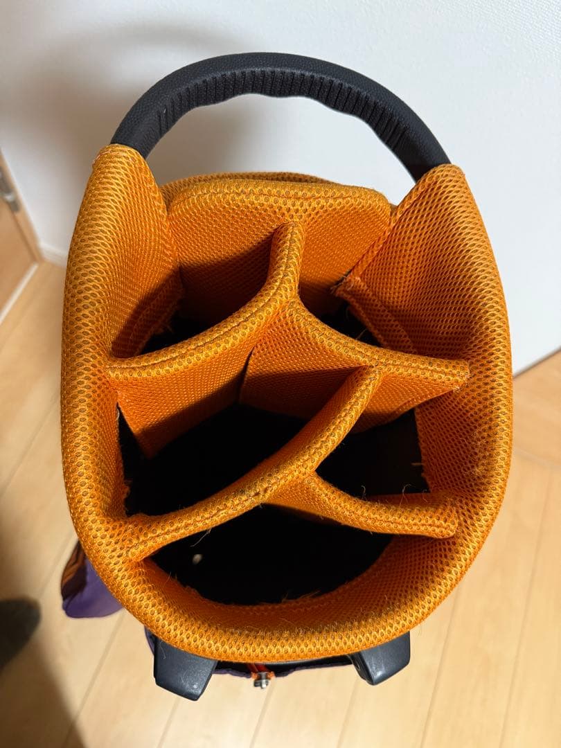 PEARLY GATES キャディバッグ レアカラー　パープル、オレンジ