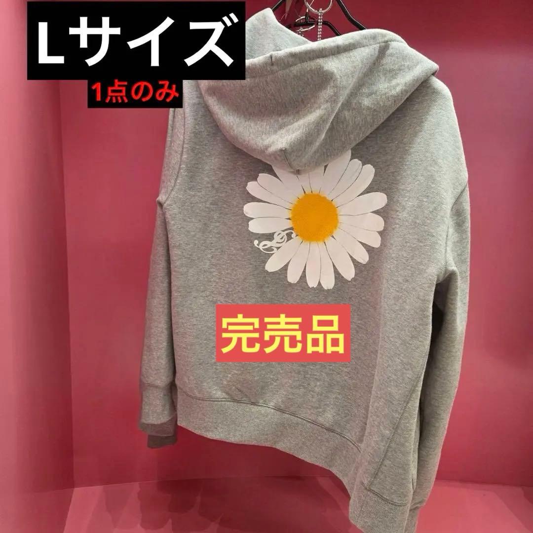 G-DRAGON ジヨン ジードラゴン韓国 popup限定 フーディ グレーL