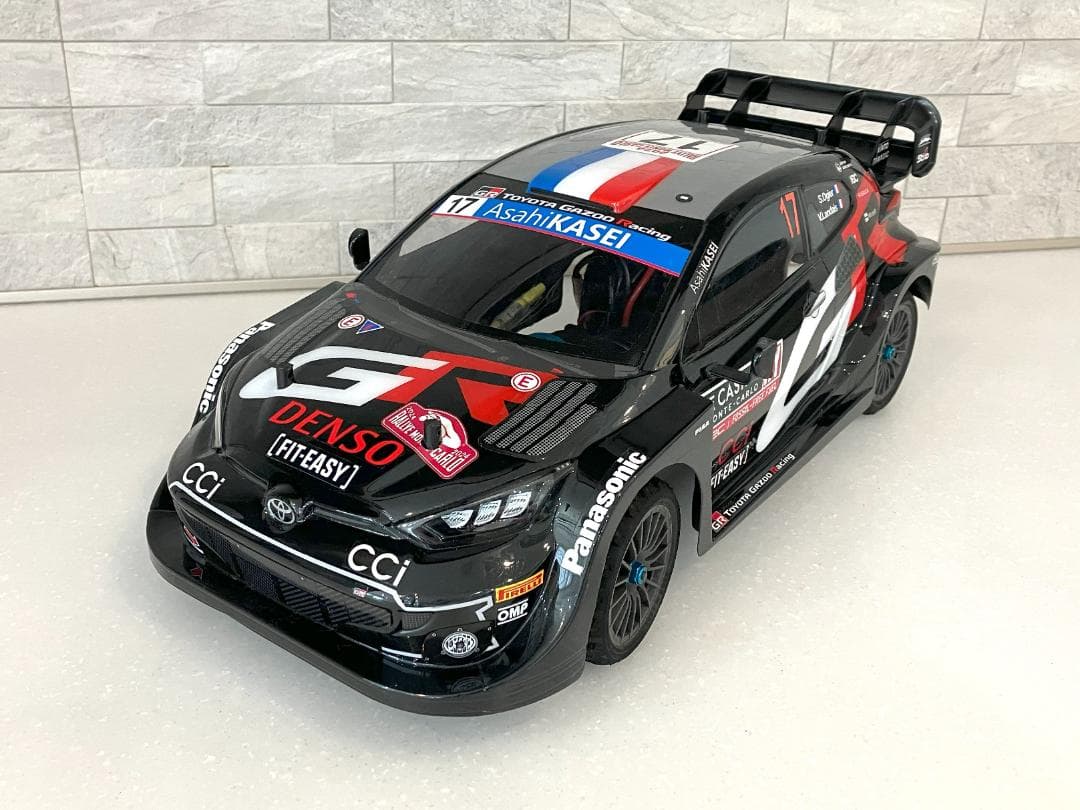 【中古】タミヤ　RCボディ　GRヤリス　WRC2024　モンテカルロ　オジェ