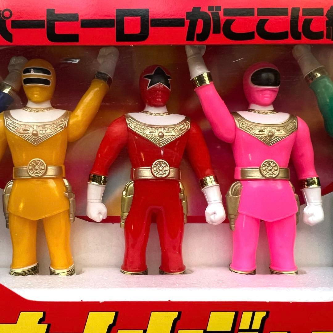 ソフビ　オーレンジャー5セット