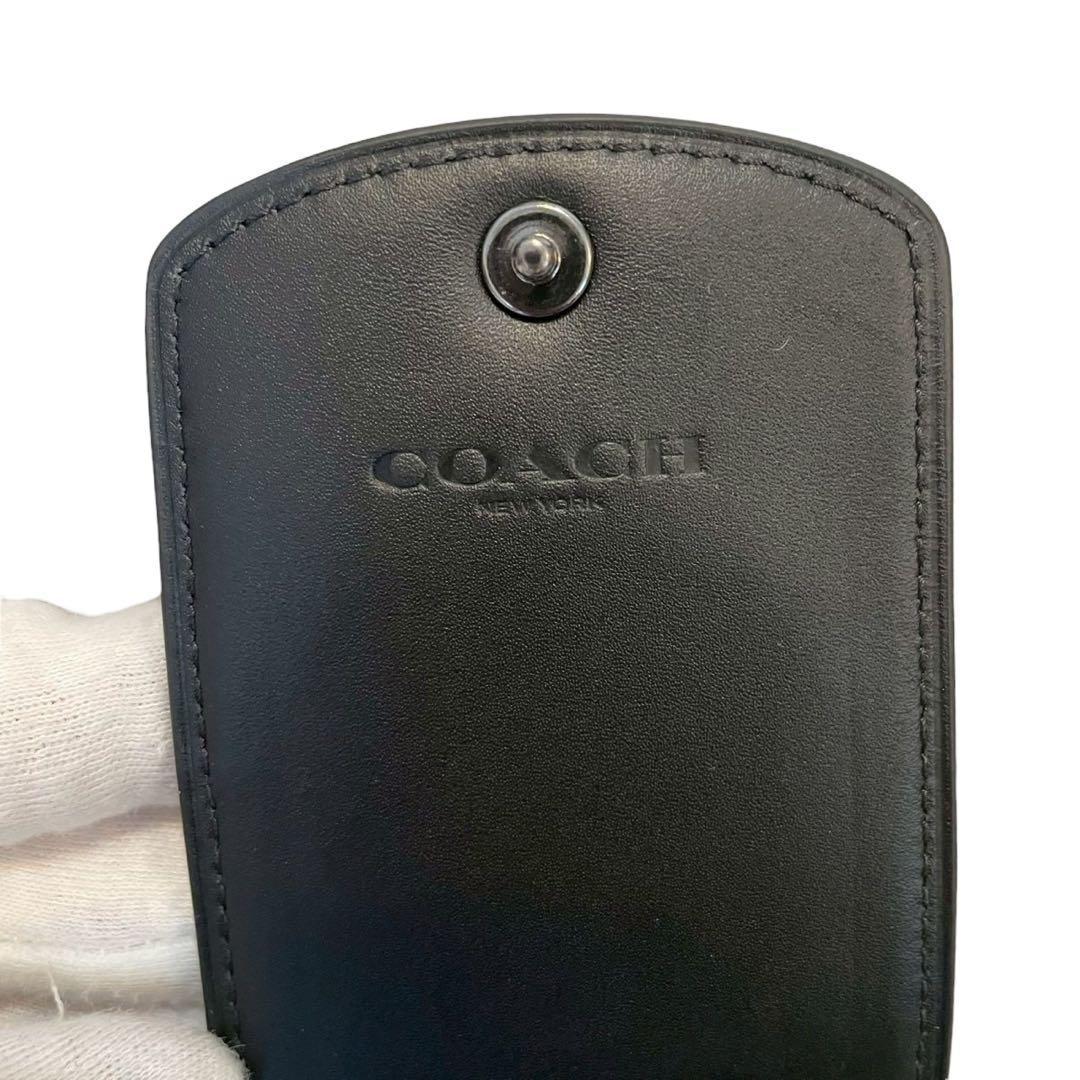 【新品】Coach コーチ ラゲッジタグ ネームタグ グレー パッチ