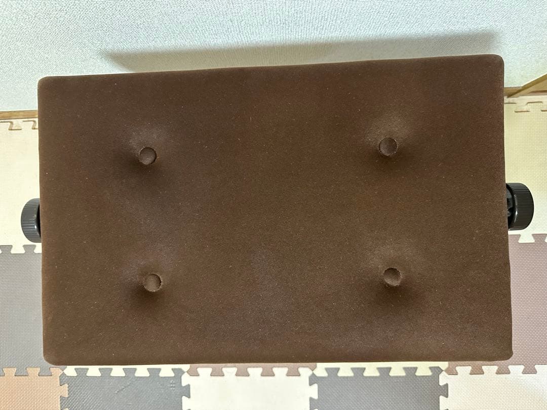 ヤマハ　ピアノ椅子　ベンチ椅子　木目猫脚