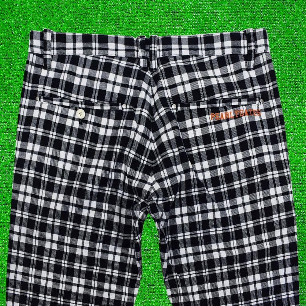 PEARLY GATES/パーリーゲイツ ゴルフパンツ【チェック/6】美品！