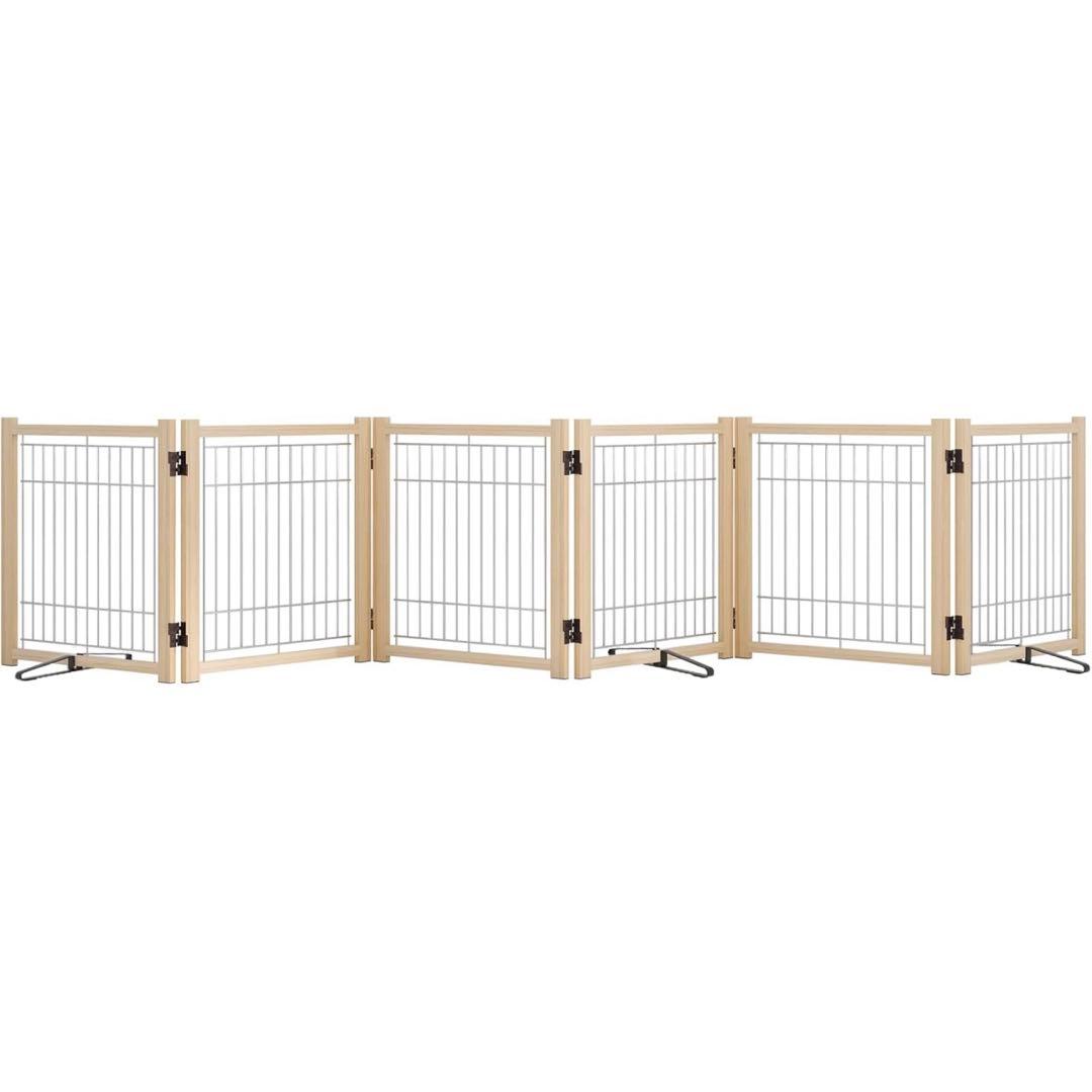 YOCAN ペットゲート ペットフェンス 高さ58cm 幅351cm