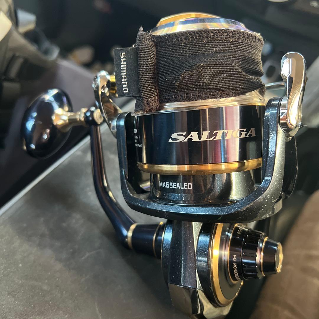 DAIWA SALTIGA 18000８号高級PEライン　ルアー3個付き