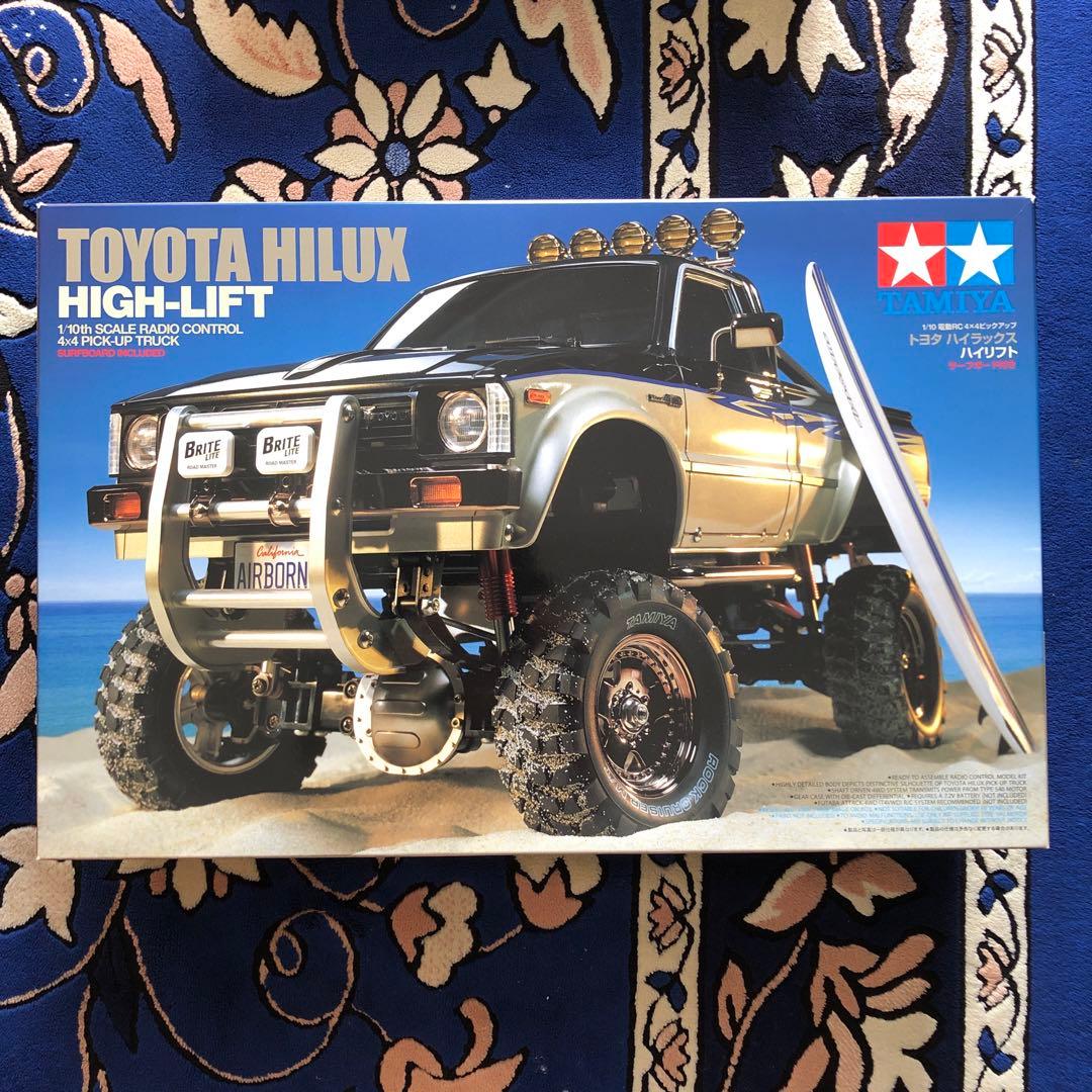 ラジコン タミヤ トヨタ ハイラックス ハイリフト フルセット