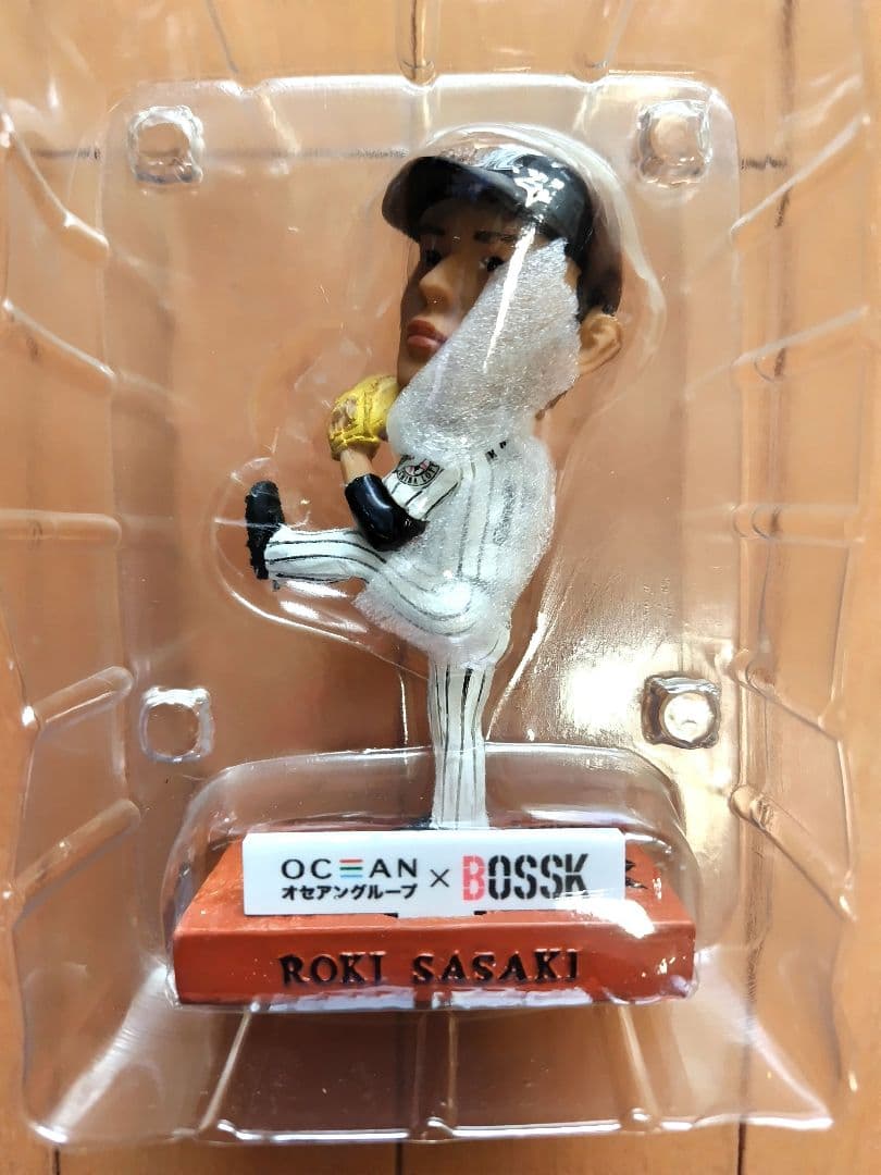 佐々木朗希選手　ボブルヘッドフィギュア　　　マリ一ンズ　ドジャース