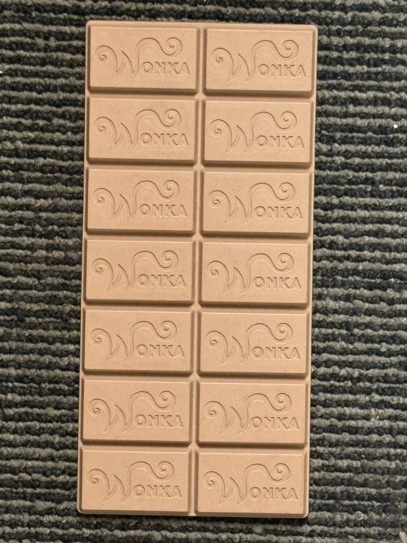 チャーリーとチョコレート工場　Wonka Bar ムービープロップ　ウォンカバー