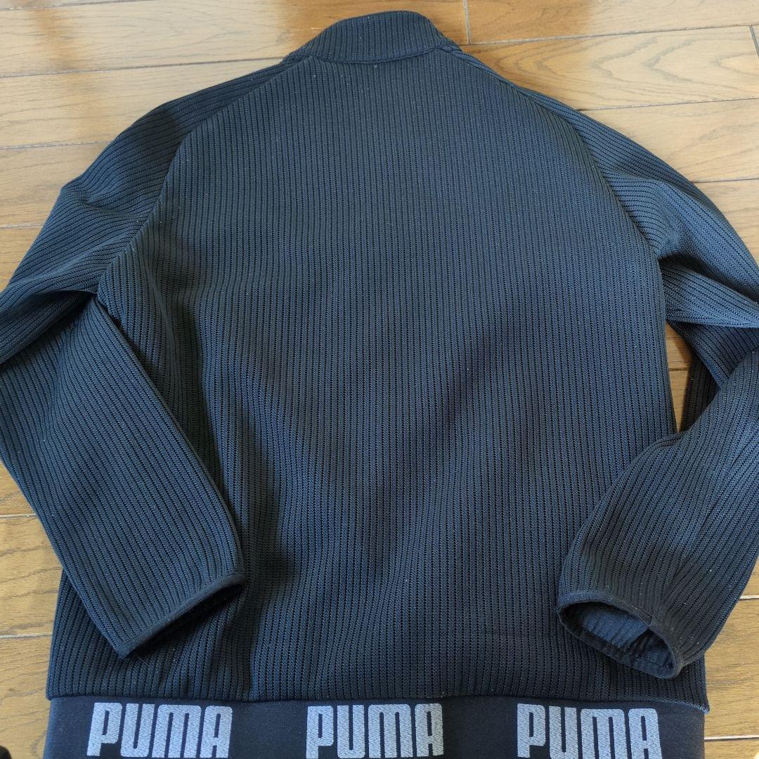 PUMA XL ジャケット　XL　防風パンツ　L　セット　ブラック
