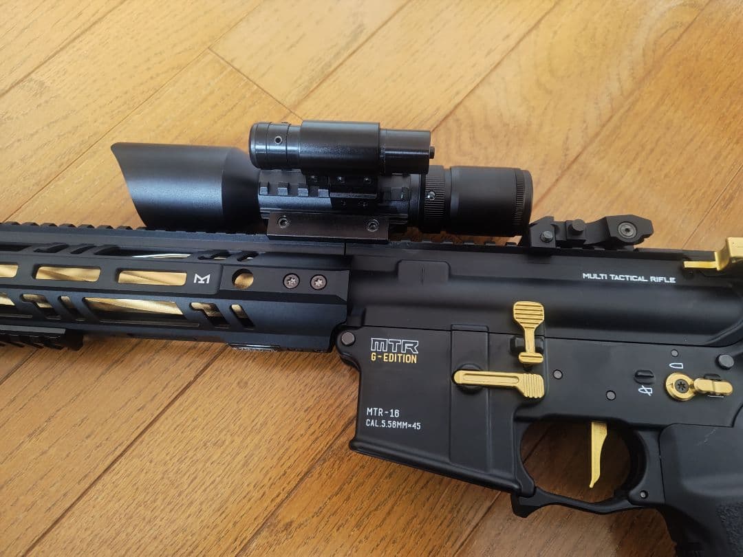 東京マルイ　MTR16 ガスブローバック ゴールドエディション