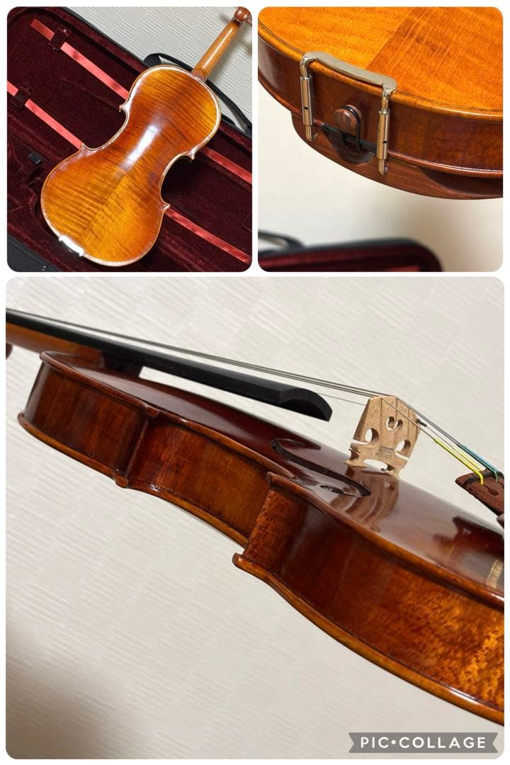 【付属品多数】バレンテ　バイオリン　VN-60 4/4 2014年　虎杢