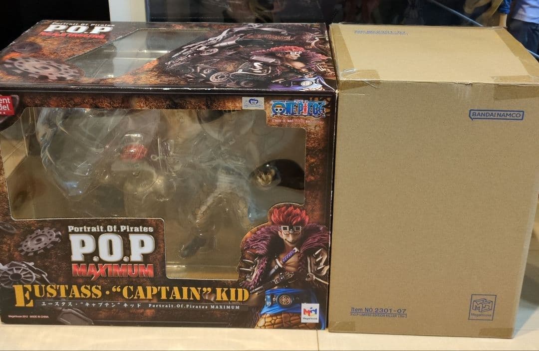 ワンピース P.O.P フィギュア ユースタス・キャプテン キッド キラー