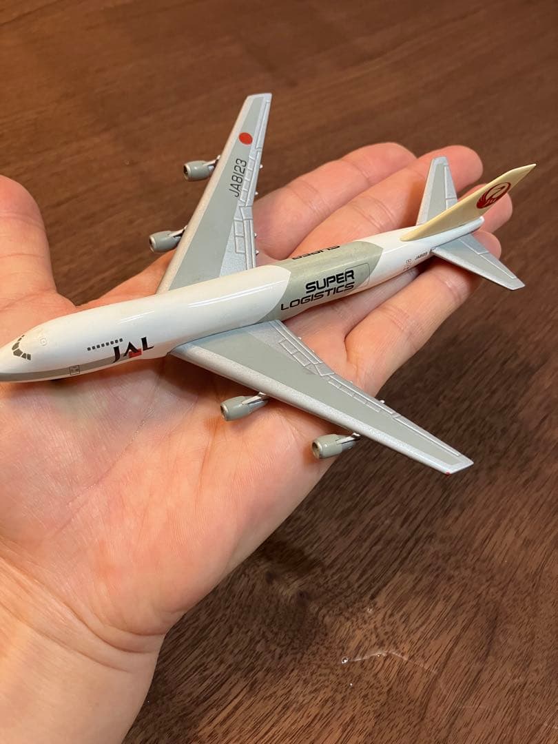 JAL ボーイング747 SUPER LOGISTICS JA8123