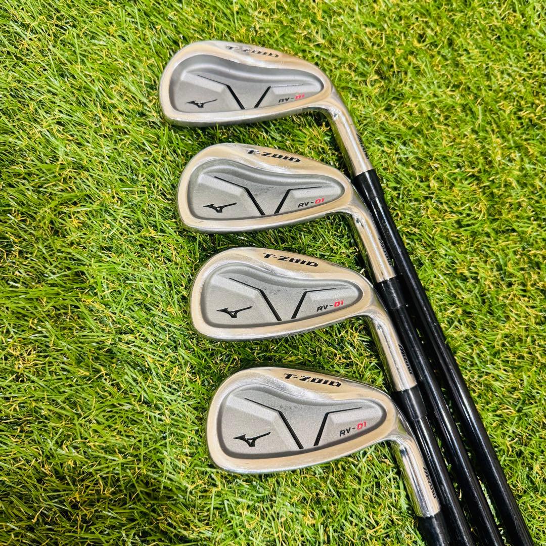 【男性用】MIZUNO ミズノ T-ZOID RV-01 アイアンセット （R）