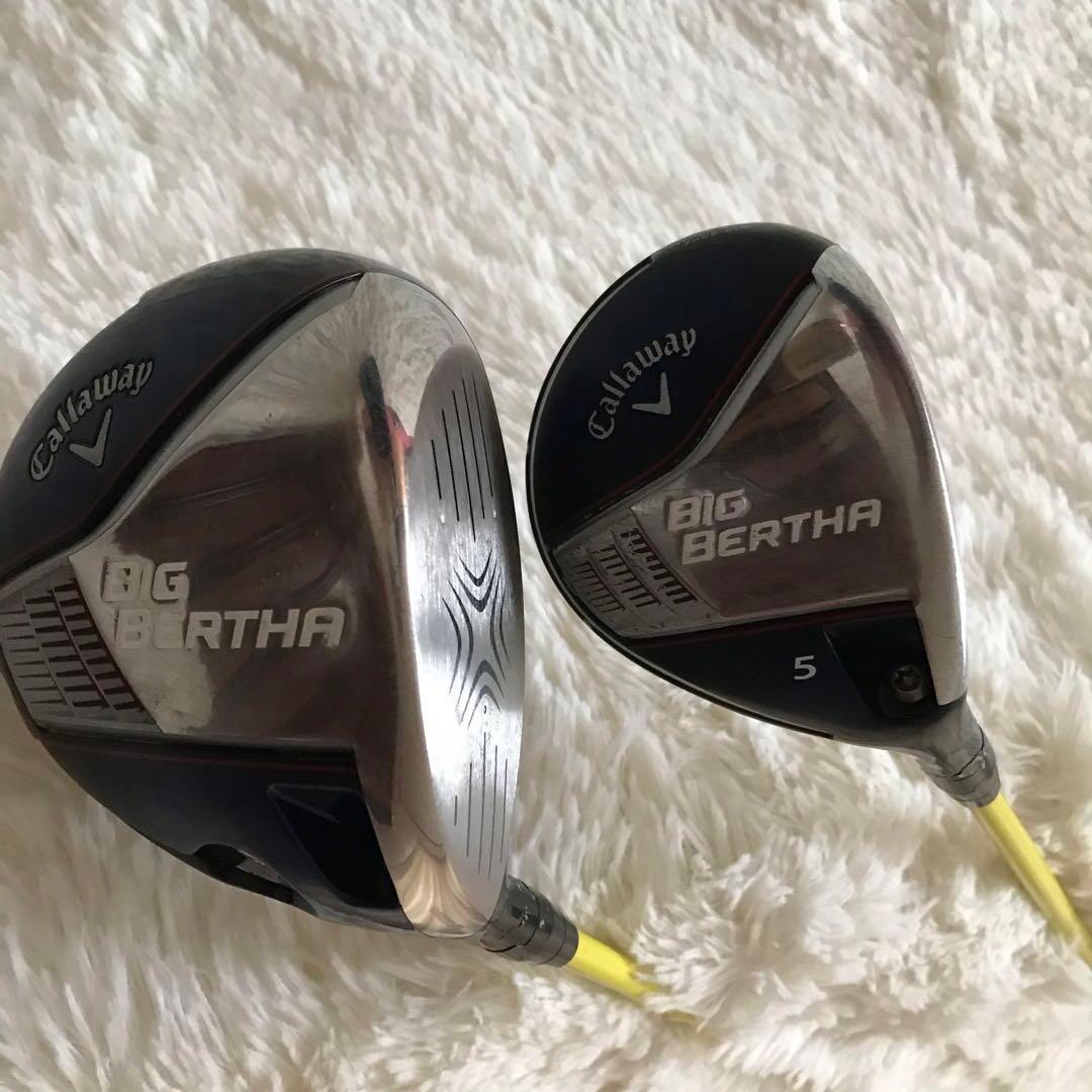 ★Callawayキャロウェイ ビッグバーサ　W/1 9° FW ♯5 2本