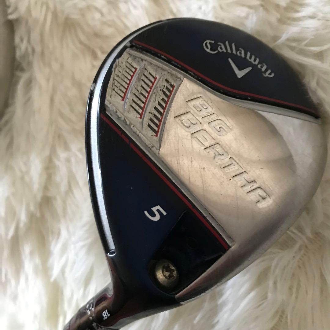 ★Callawayキャロウェイ ビッグバーサ　W/1 9° FW ♯5 2本