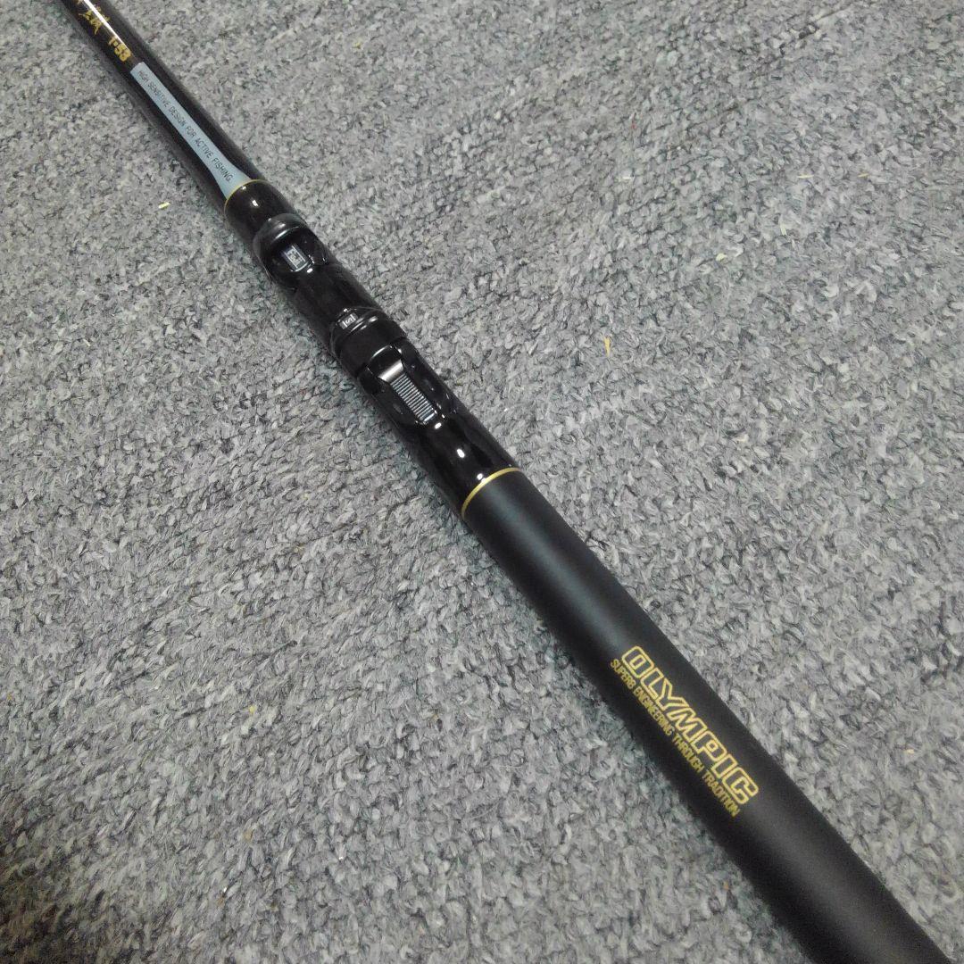 中古　竿　未使用に近い美品　オリムピック　テクスター(黒磯 1-53)チヌ・グレ