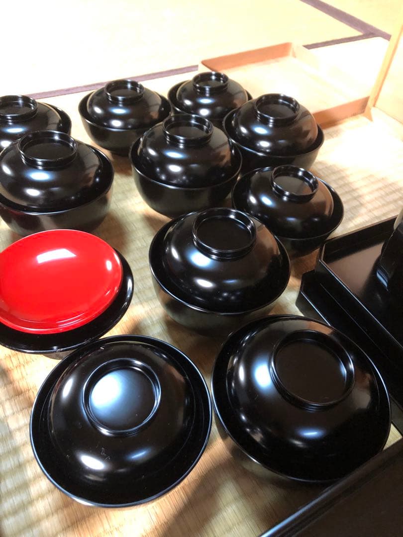 懐石道具一式　茶道具　未使用品 箱サイズ　縦36cm、横49cm、高さ63cm