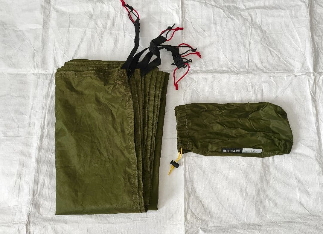 ヘリテイジ HI-REVO2 グランドシート付き ※補修箇所アリ