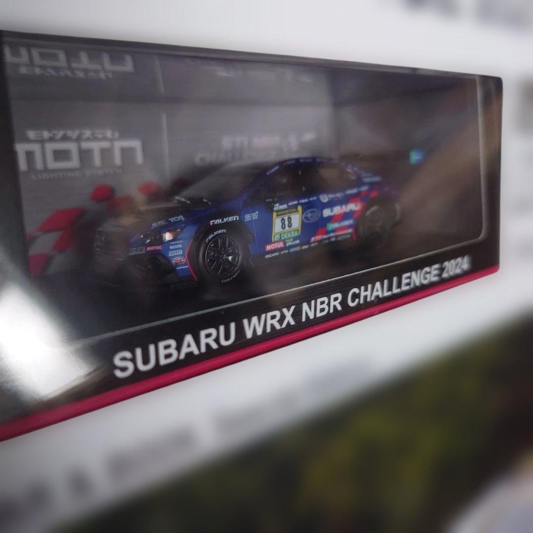 京商ミニカー&ブックSUBARU WRX NBR CHALLENGE 2024