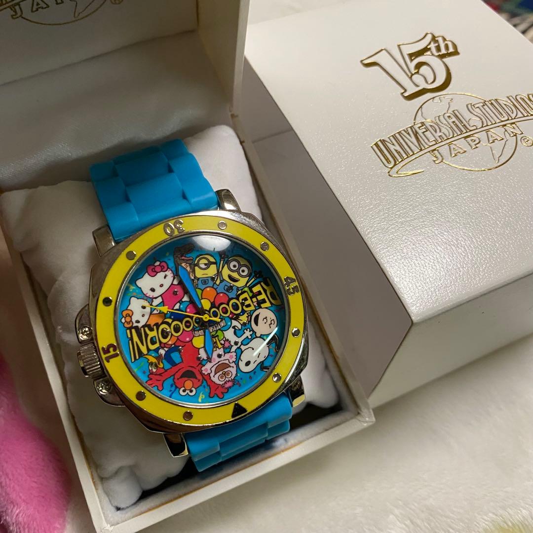 ユニバーサル・スタジオ・ジャパン 15周年記念腕時計