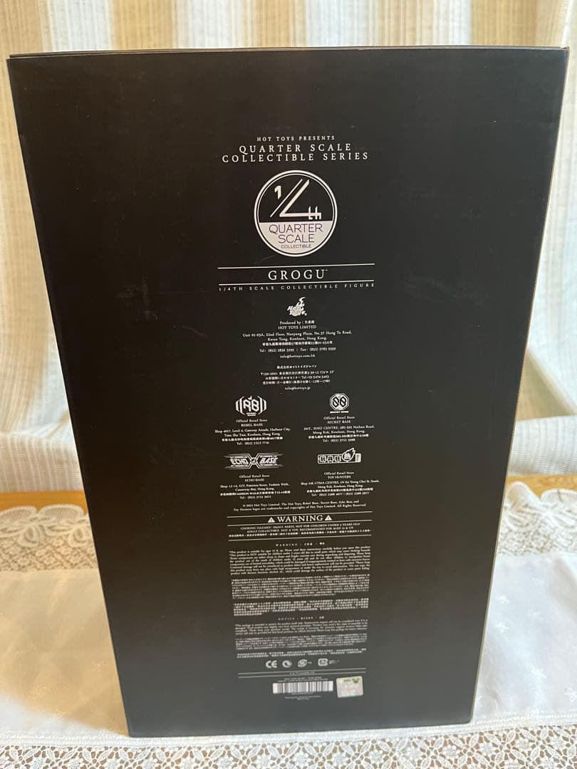 ホットトイズ QS018マンダロリアン 1/4フィギュアザ・チャイルドグローグー