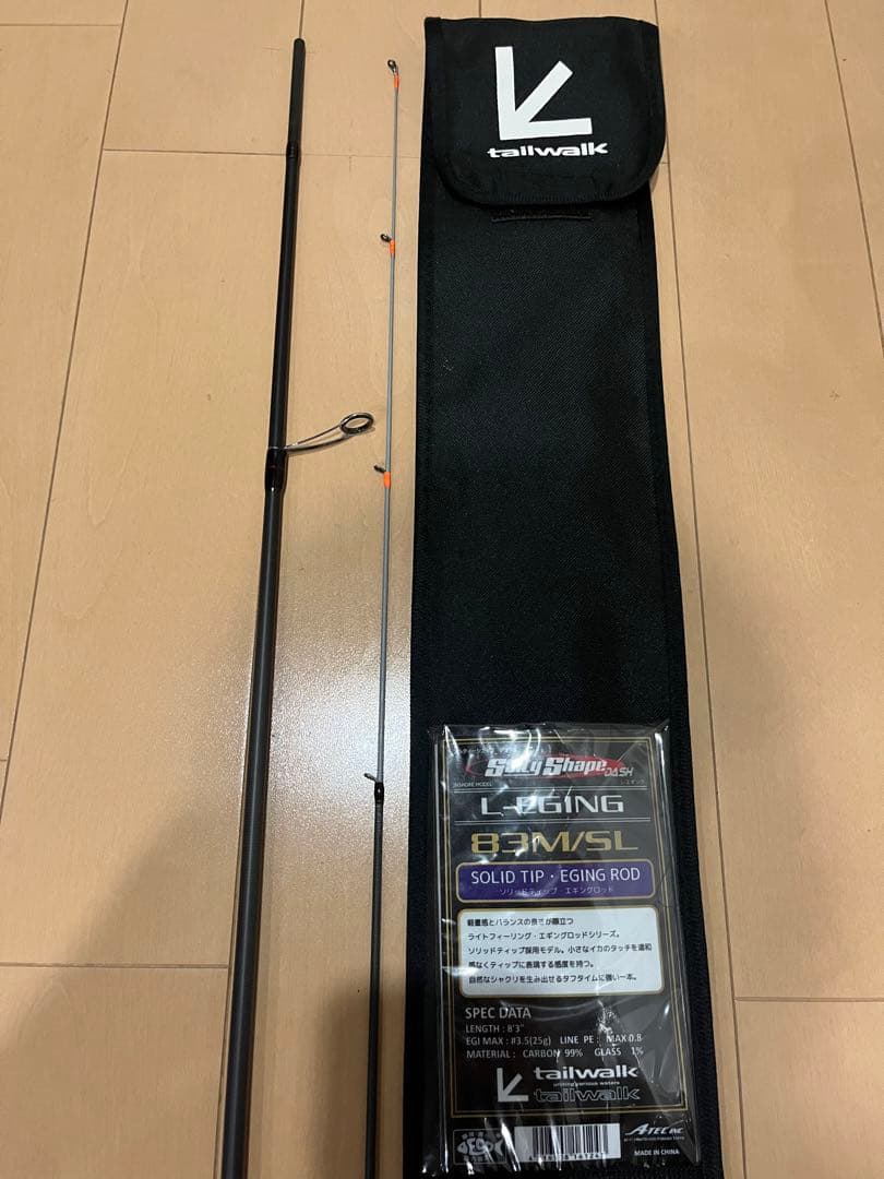 テールウォーク　ソルティーシェイプ　ダッシュ　L-EGING 83M/SL