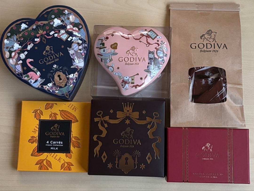 【Niji】新品未開封　GODIVA ゴディバ　10個セット⭐︎