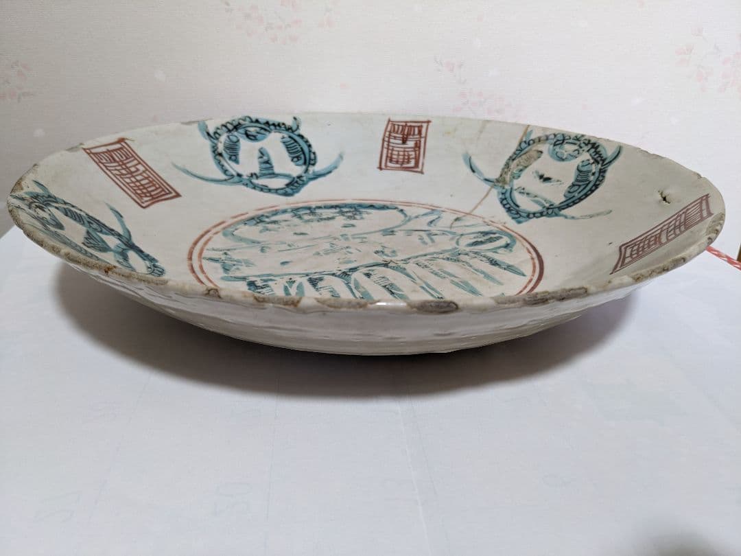 ♦中国陶磁器 呉須赤絵 明時代末〜清時代初期 福建省 漳州窯 古美術骨董品