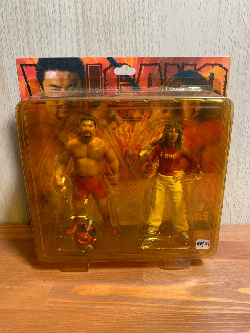 訳あり新品未使用！佐々木健介&北斗晶　フィギュア