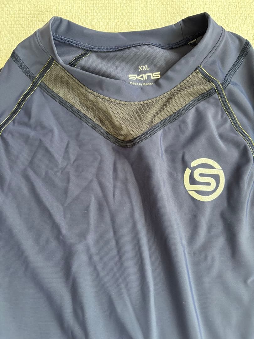 【XXLサイズ】SKINS SERIES-3 メンズロングスリーブタイツセット