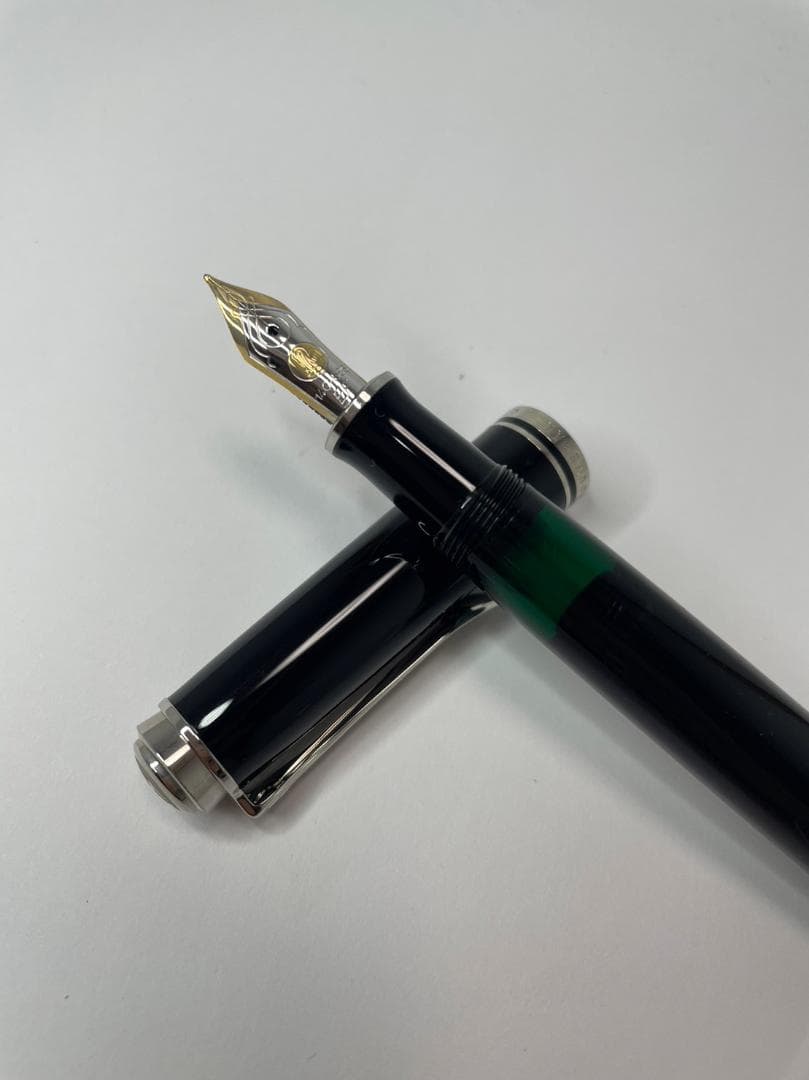 【美品】ペリカン スーベレーン M405 黒 EF (極細)