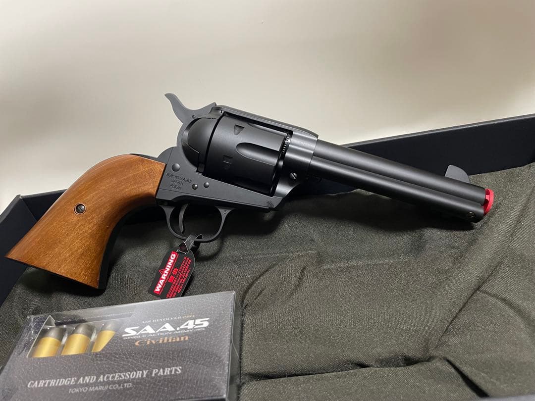東京マルイエアーリボルバーProSAA シビリアン　ブラック