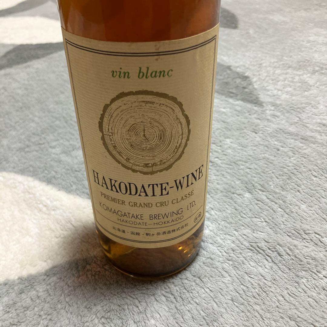 HAKODATE-WINE vin blanc 1970年
