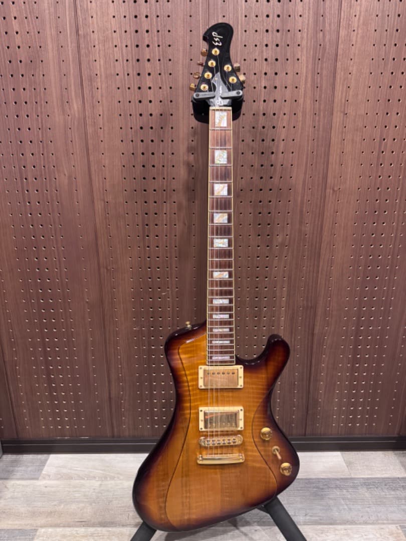 ギター ESP STREAM-GT Custom AntiqueTea Sunburst