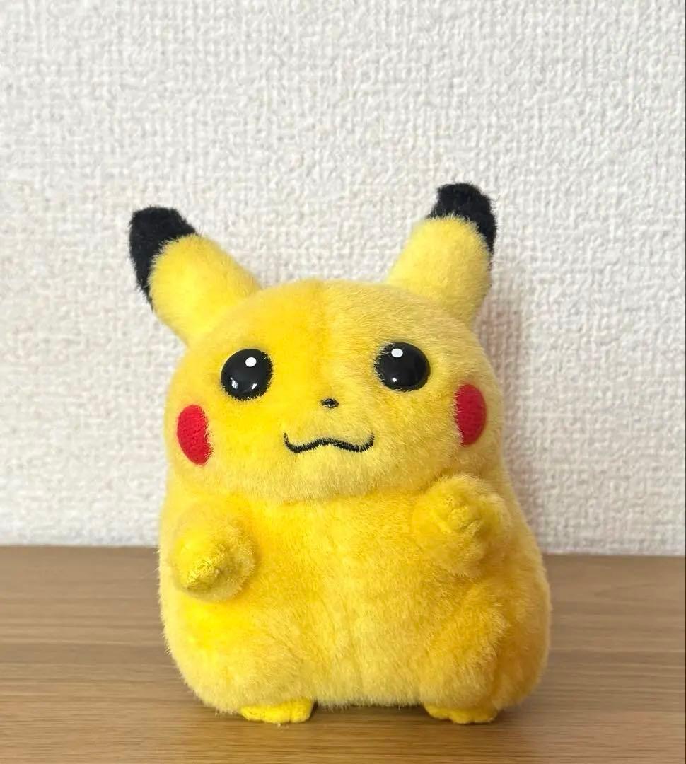 【希少品】ポケモン TOMY ピカチュウ　ぬいぐるみ　初期ピカ　初代ポケモン