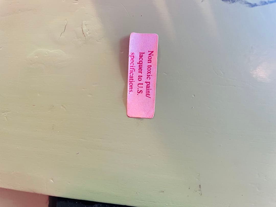 【美品】木製　クラシックカー風　おもちゃ　グリーン　アンティーク