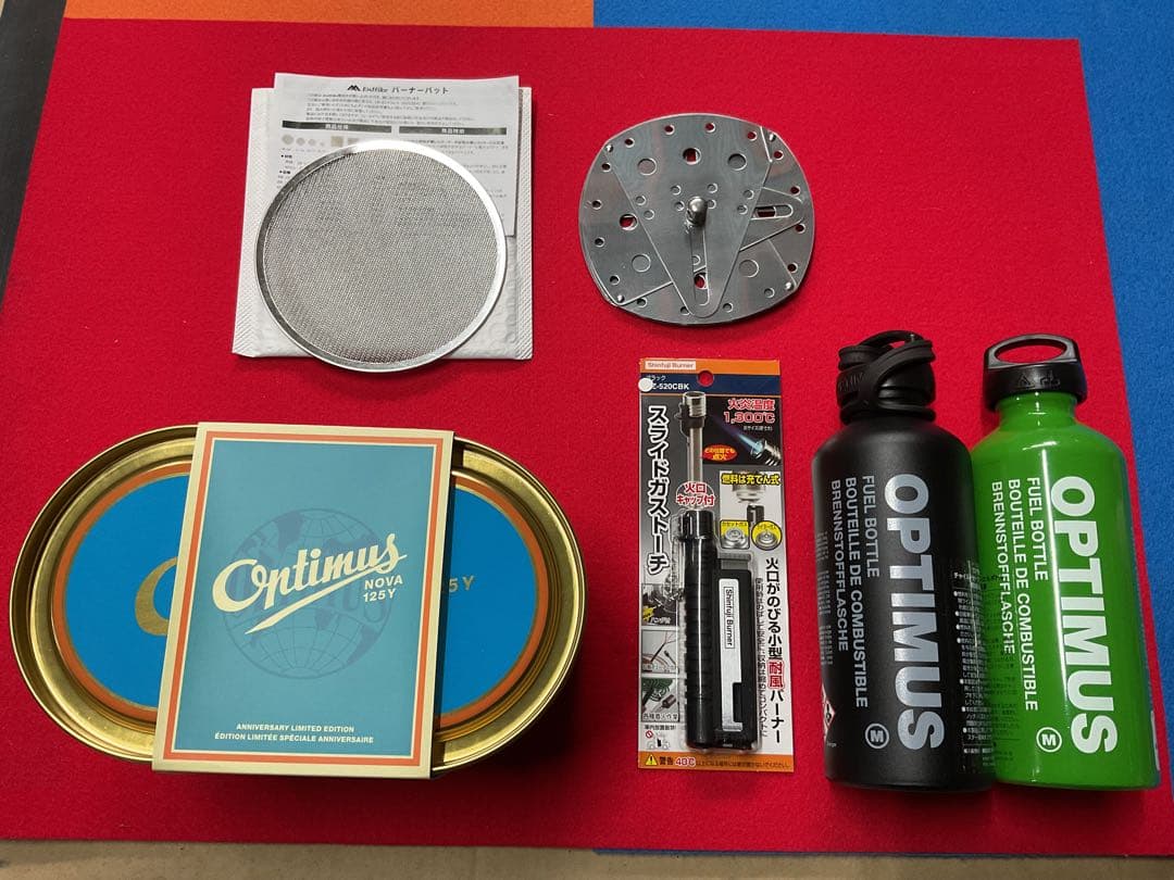 OPTIMUS NOVA 125Y限定販売記念モデル新品未使用未点火付属品多数付