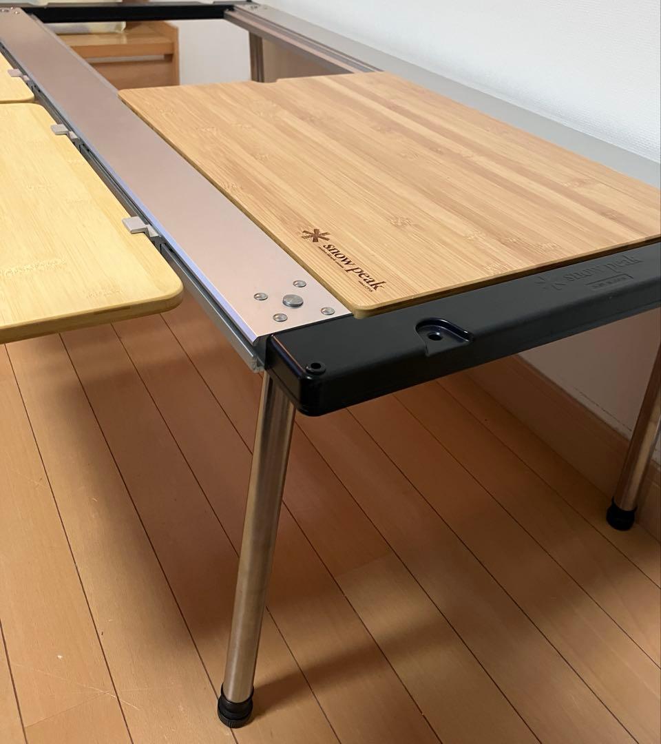 peak igtテーブルフレームロング、400脚ウッドテーブル他セット