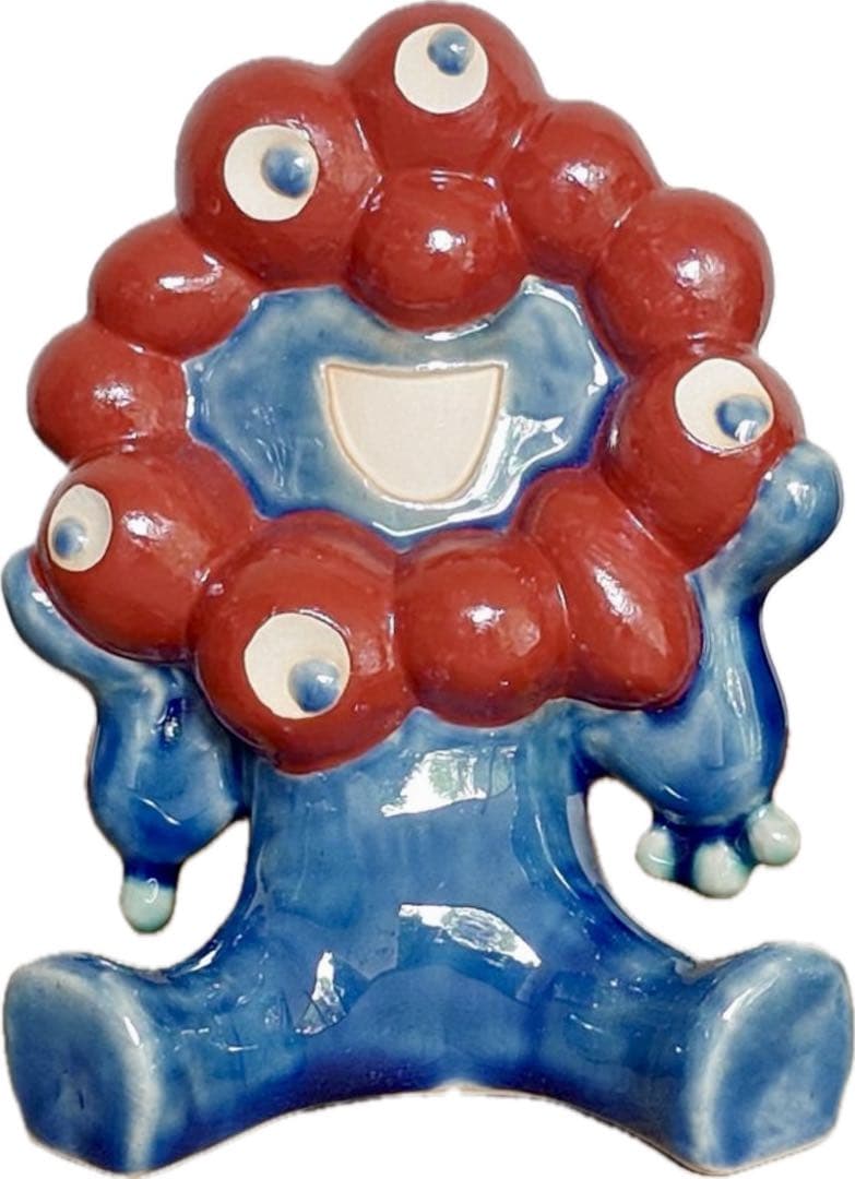 限定　ミャクミャク　やちむん