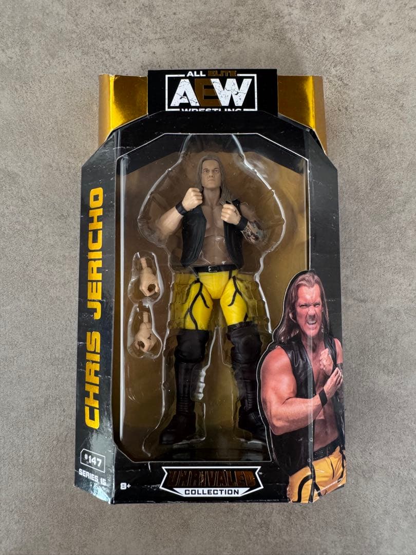 【日本未発売】AEW Chris Jericho フィギュア　未開封