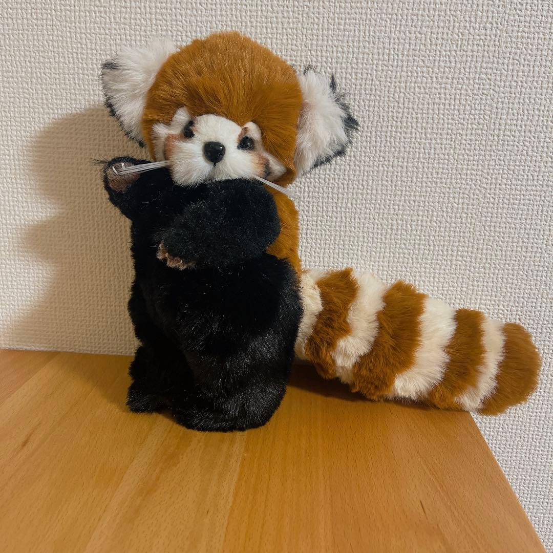 レッサーパンダ ぬいぐるみ 海外作家様 ハンドメイド テディベア　手作り　C
