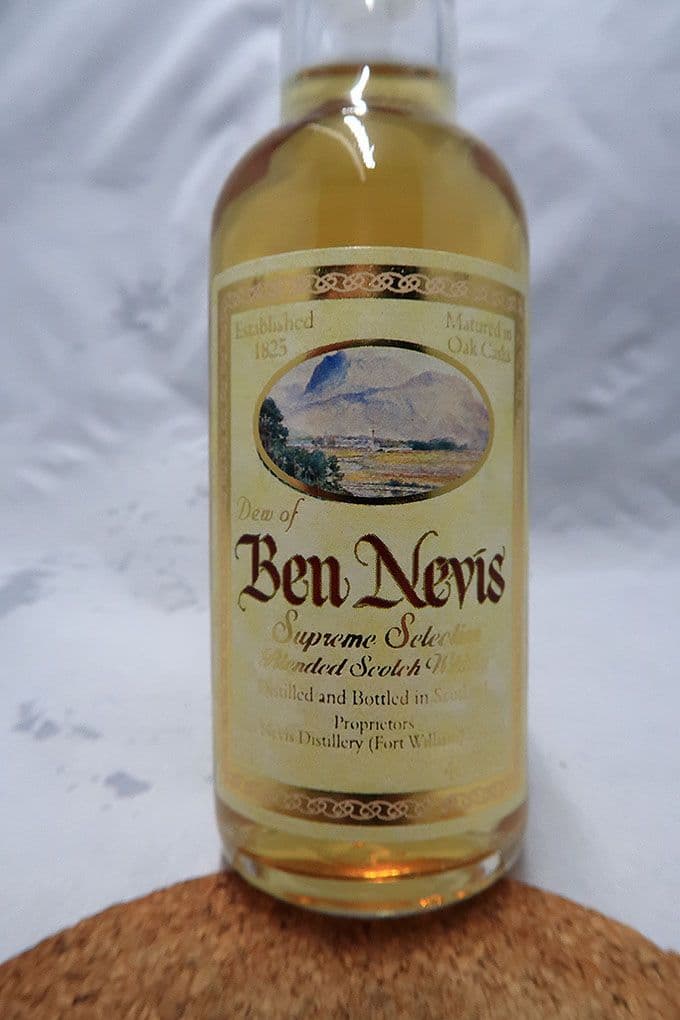 ベンネヴィス ブレンデッドウィスキー ミニチュアボトル２種