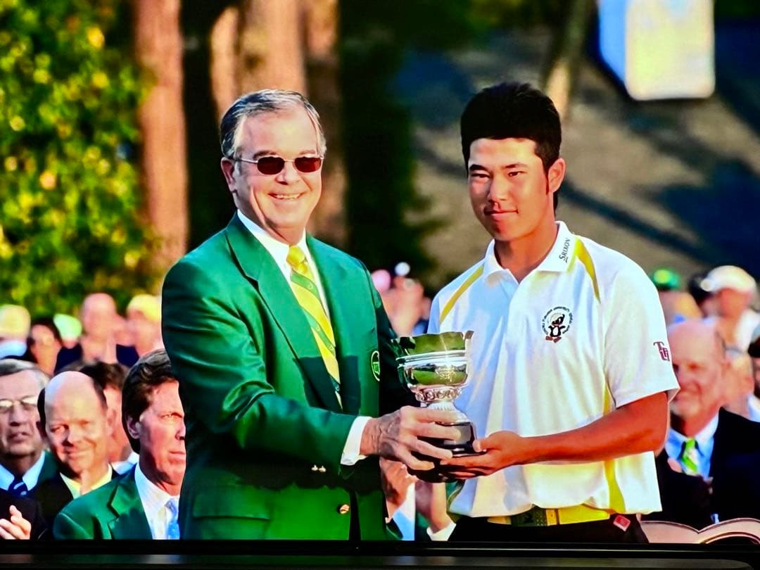 松山英樹２０２１マスターズ初優勝記念レクサス限定直筆サイン刺繍入キャディーバック