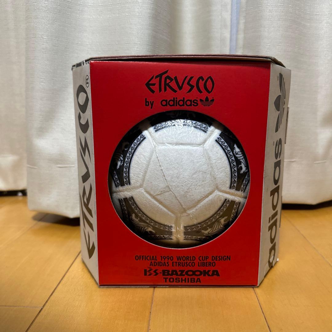 【希少品】 FIFA公式90 モルテン製 adidas エトルスコサッカーボール