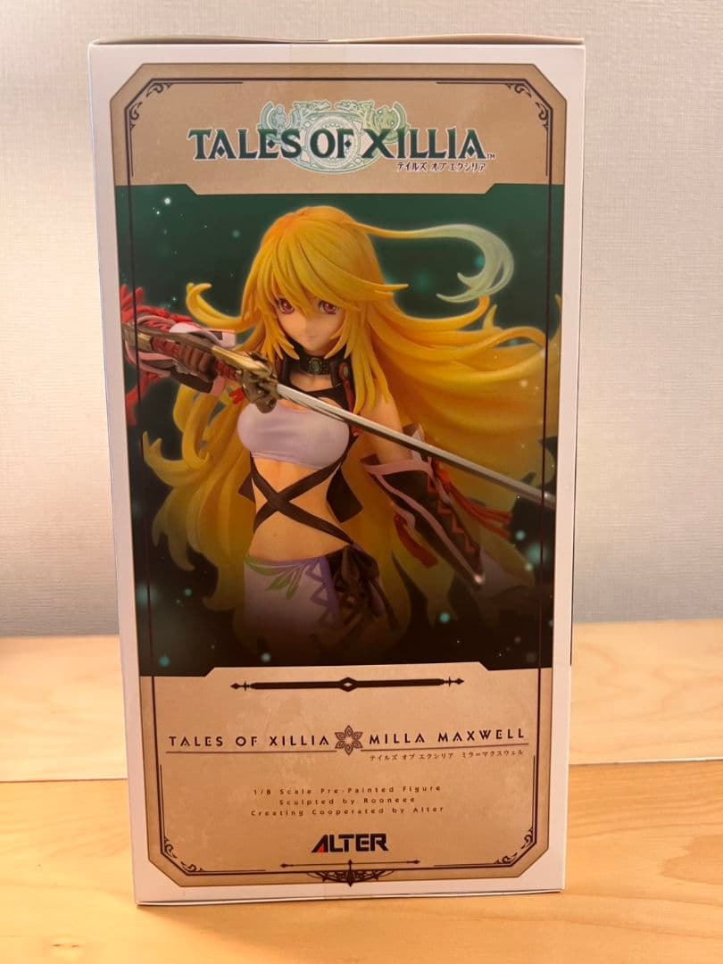 【新品　未開封】Tales of Xillia ミラ・マクスウェル フィギュア